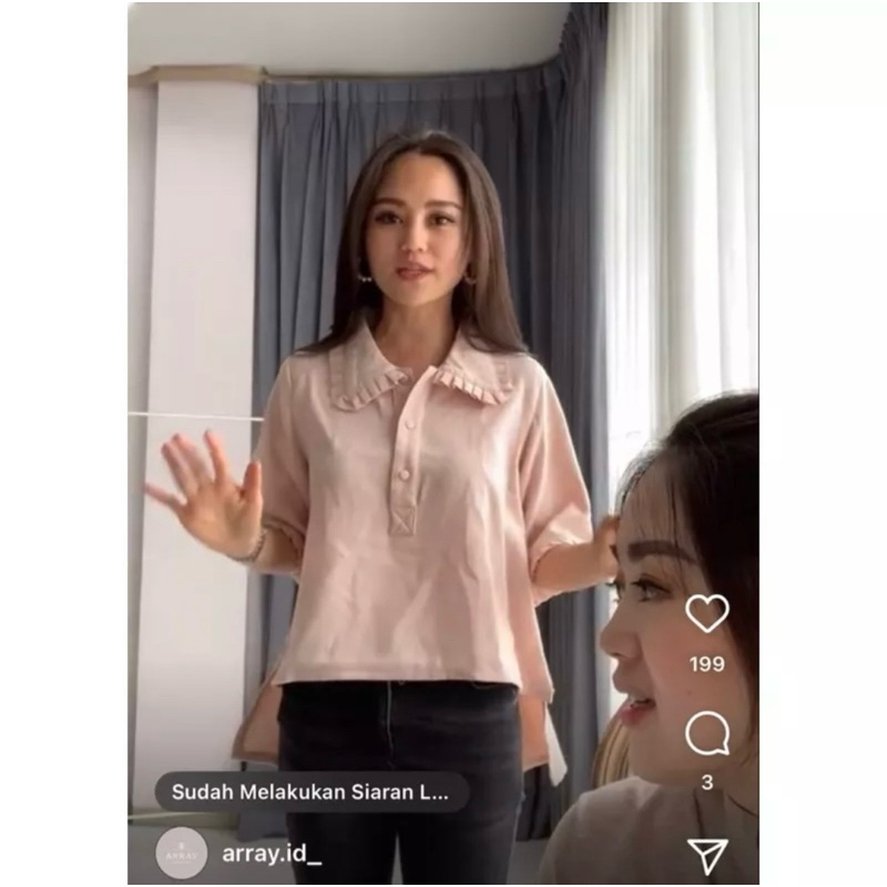 Array id - Preloved Pink Top Array