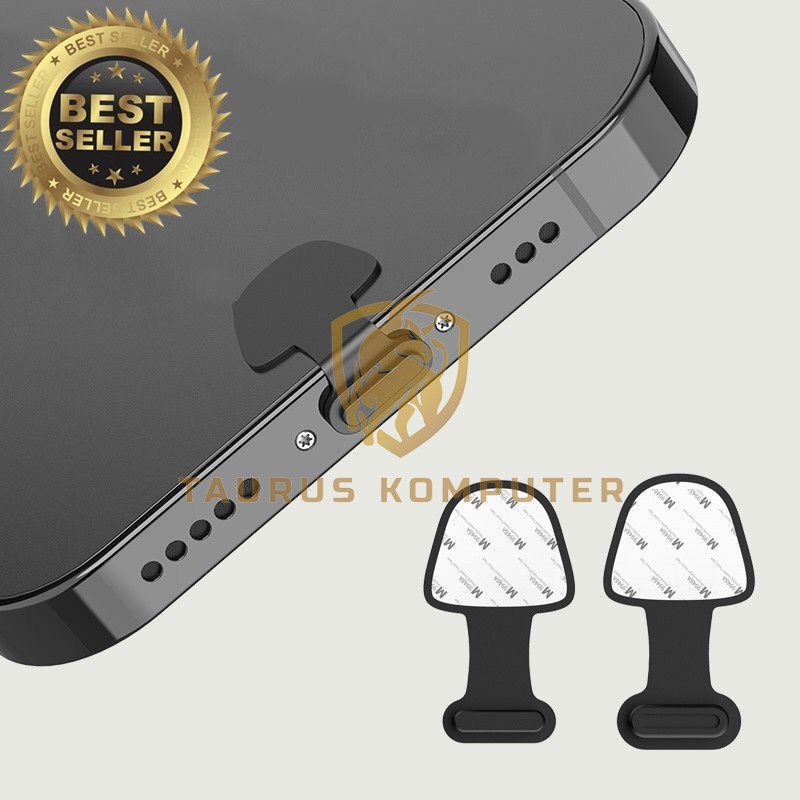 Tutup Penutup Charger Anti Debu Dust Plug Type Tipe C Xiaomi Casan HP