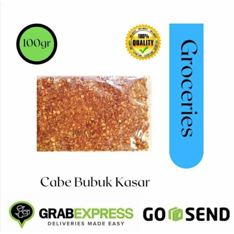

Cabe Bubuk Kasar - Chili flake 100g