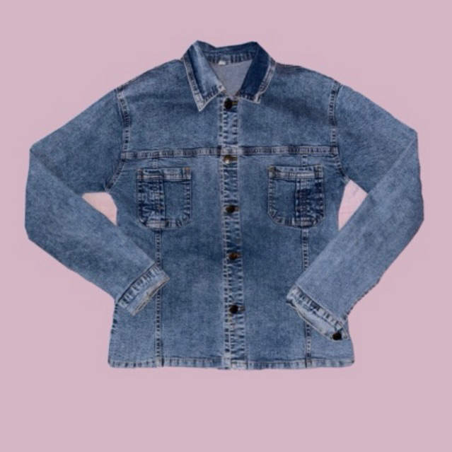 PrelovedJacketRetroDenimSlimFit