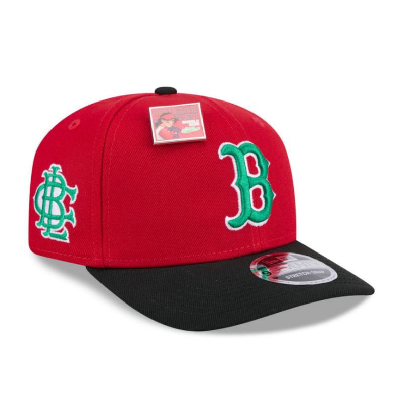 Topi New Era Cap Boston Red Sox Big League Chew Red Original Fit 9Seventy Snapback Original