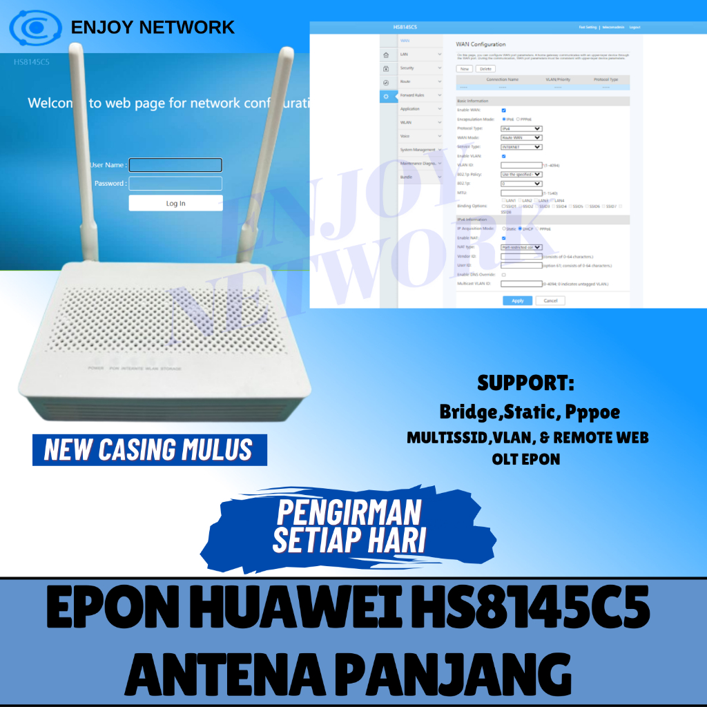 NEW HUAWEI EPON HS8145C5