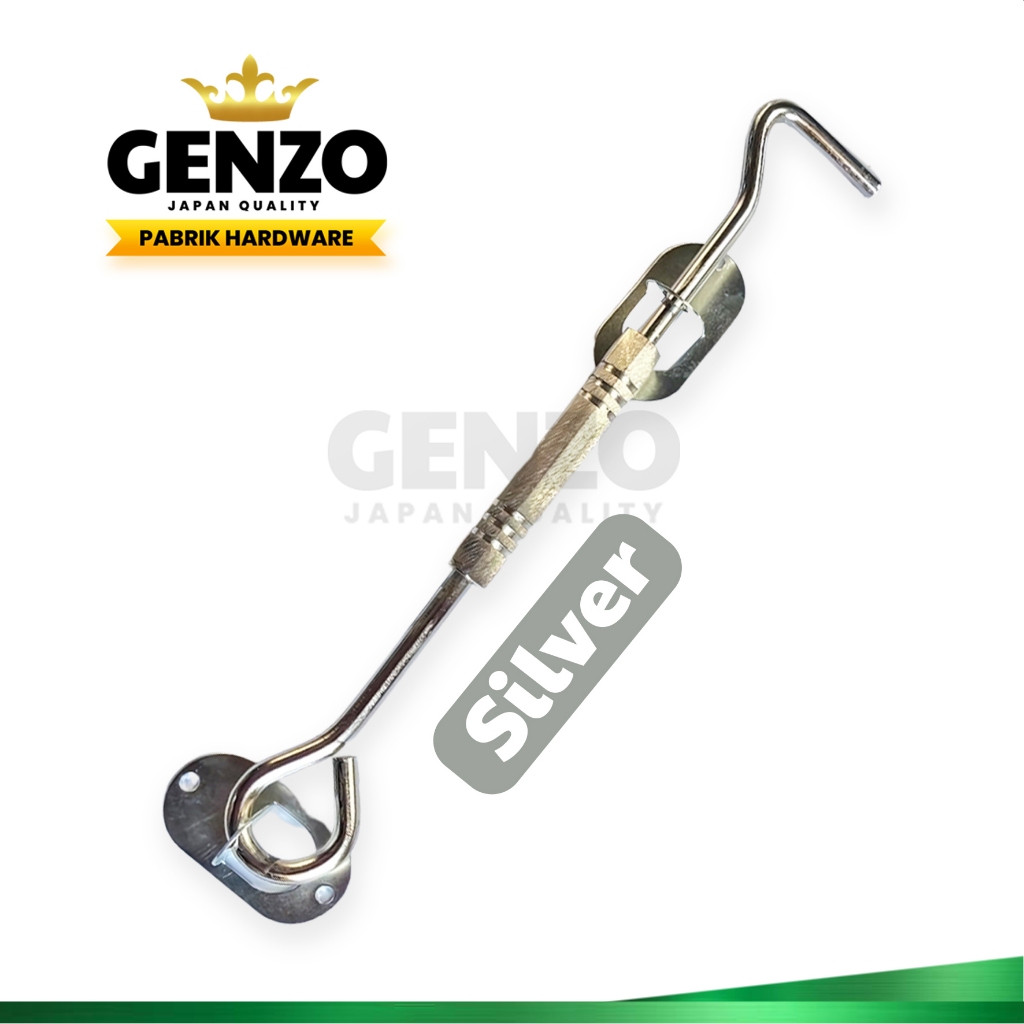 Sunbloom Genzo Hak Angin Cantolan Penyangga Jendela Rumah 20 Cm Anti Stainless Anti Karat