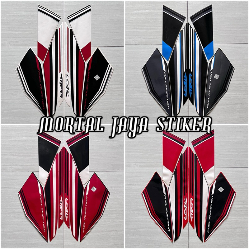 STIKER STRIPING LIS LES BODY MOTOR YAMAHA VIXION 2015 2016 ADVANCE