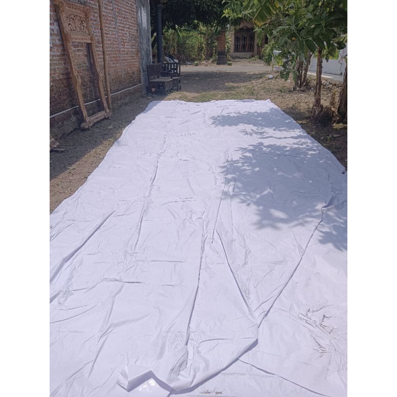 Terpal Putih Polos (Banner Polos Murah) - Terpal Besar Murah / Banner Putih Polos / Banner Spanduk P