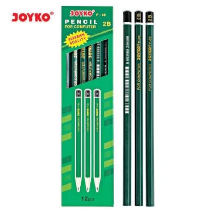 

Pensil Joyko 2B P-88 / P-94 / P-97 aneka warna