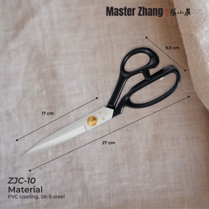 

MASTER ZHANG TAILOR SCISSOR 10" (LEFT HAND) ZJC-10