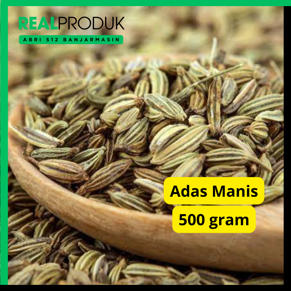 

512.AA8 >> Adas Manis / Rempah Adas Manis Premium 500gram