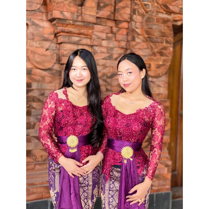 kebaya full payet taburan