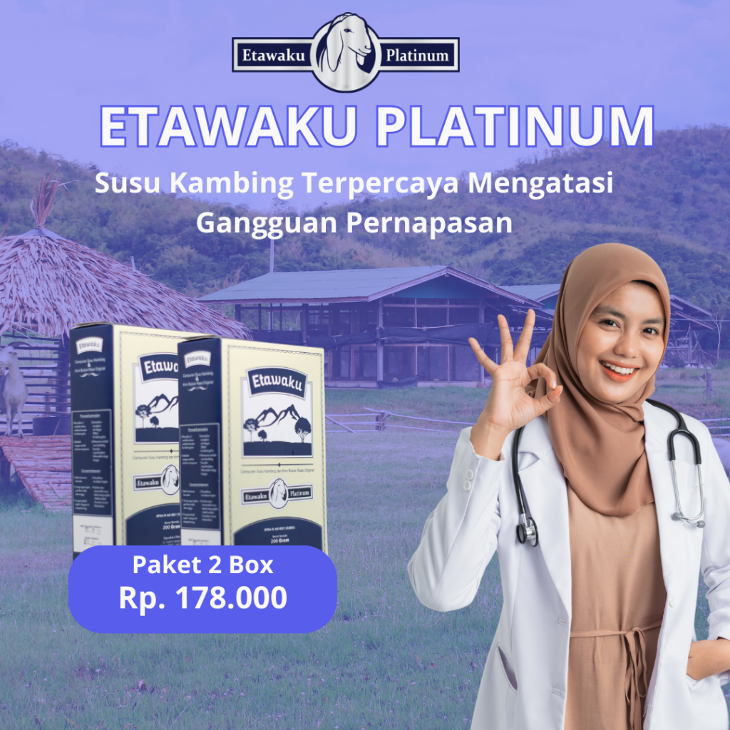 

Etawaku Platinum Susu Etawa Original No.1 di Indonesia Paket 2 Box