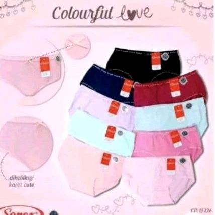 under wear semarang celana dalam wanita sorex 15226 15227 15228 cd remaja