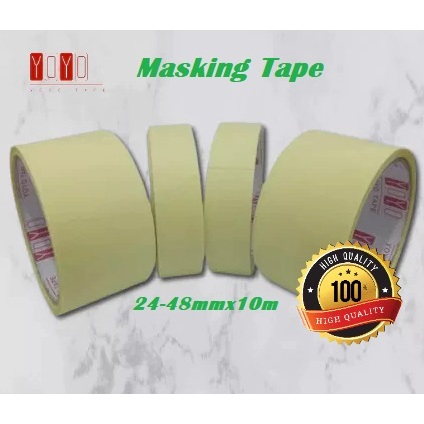 

[COD] Masking Tape Lakban Kertas Isolasi Kertas