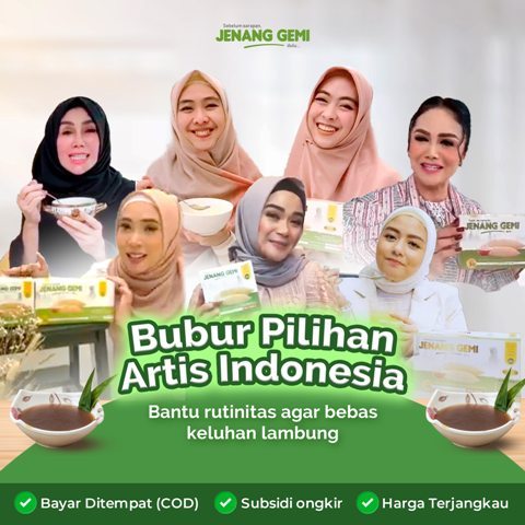 

Jenang Gemi Box Kecil- Bubur Sehat Rasa Gula Aren