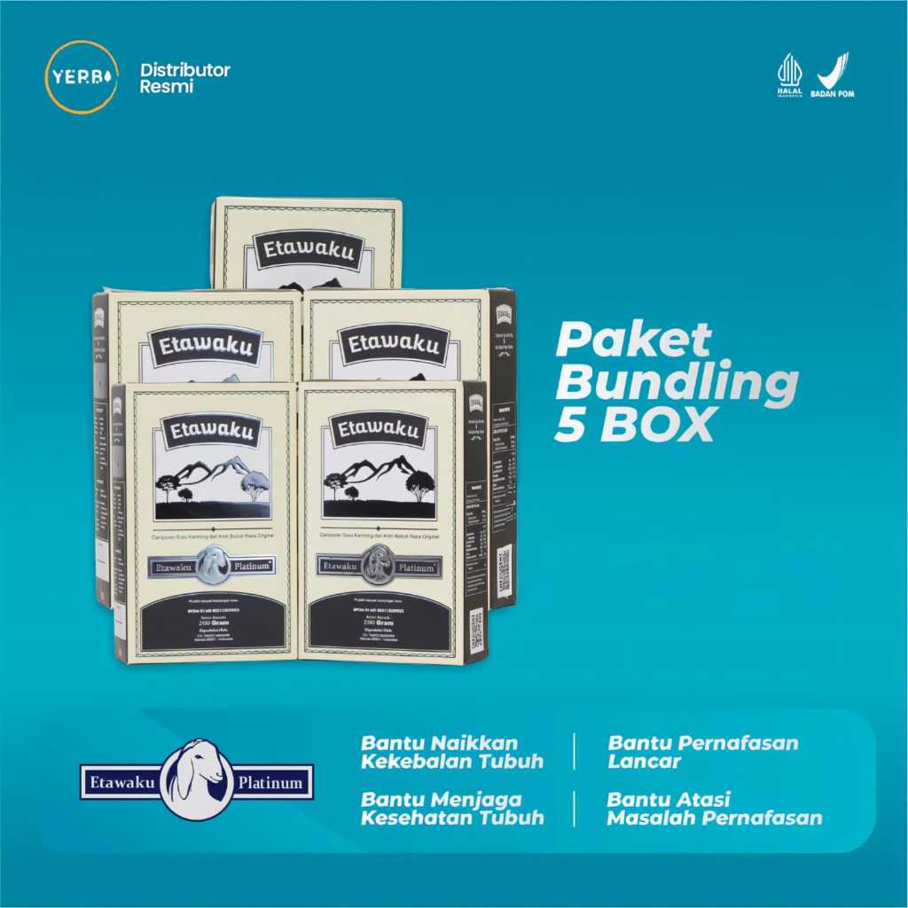 

Paket 5 Box Etawaku Platinum - Ampuh Sembuhkan Sesak Nafas Tanpa Susu Asma Susu Batuk Susu Tuberkulosis Susu Nyeri Dada Susu Sendi Susu Asam Urat Susu Kolesterol Susu Pernapasan Susu Pernafasan Susu Tulang Susu Tulang Susu Sendi Obat Asam Urat Obat Sendi