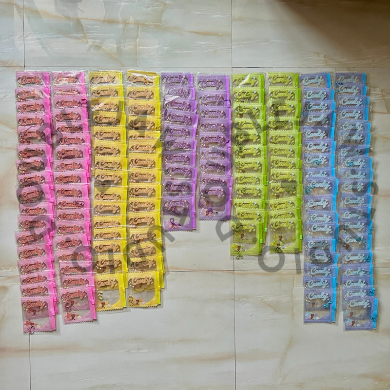 [ READY STOCK ] MINI POUCH CANDY ZIPLOCK ZIPPER CAHOL CARD HOLDER COLLECTIBLE KPOP POPMART SONNY ANG