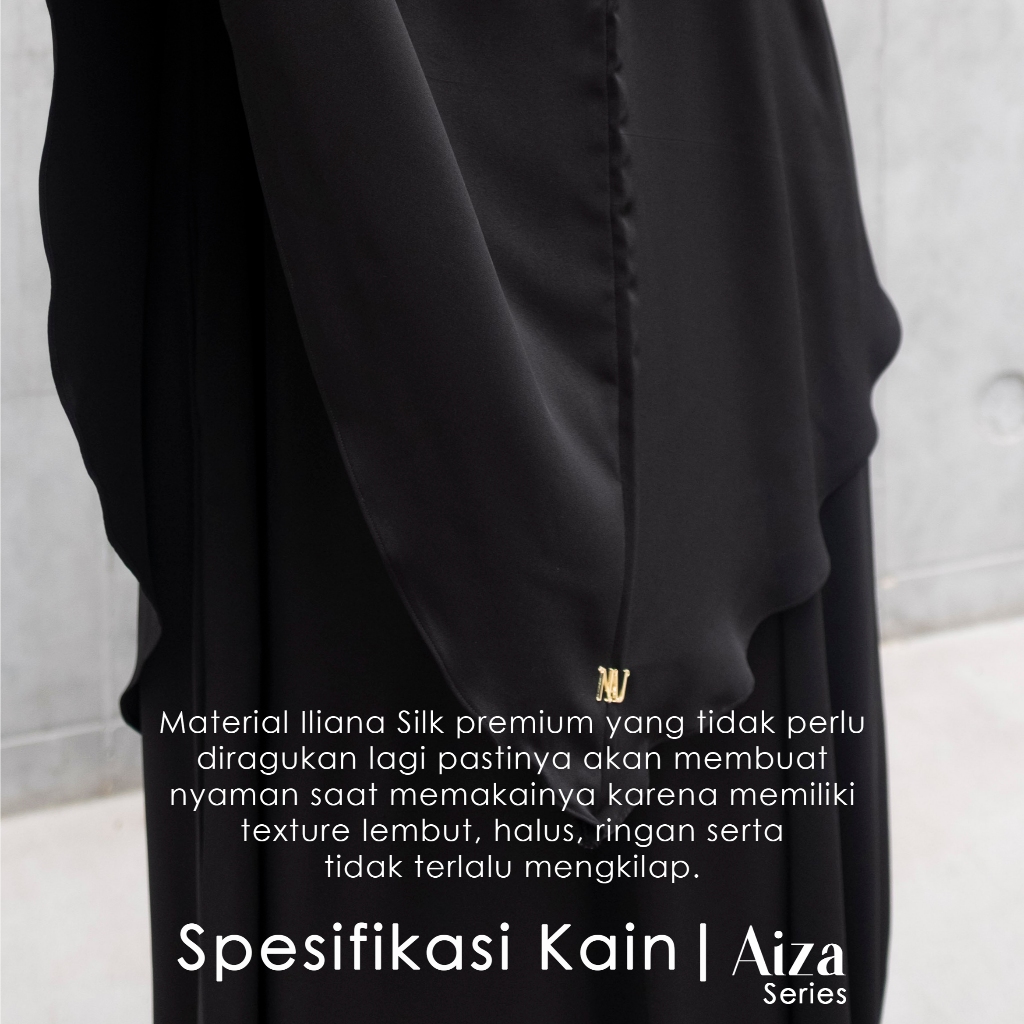 RB NAJ Studio - Aiza Khimar Seamless Syari Antem Polos (KHIMAR ONLY)