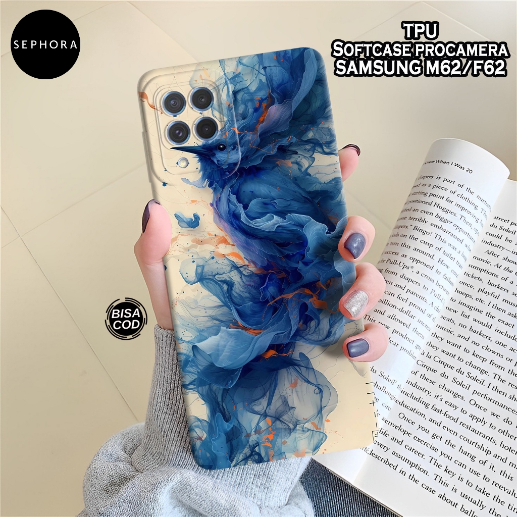 Case Samsung M62 / F62 Terbaru - Fashion Case Abstrak - Softcase Samsung M62 / F62 - Case Pro Camera