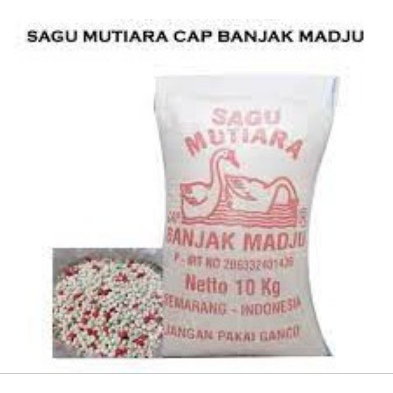 

Sagu Mutiara Banjak Madju Repack 1kg