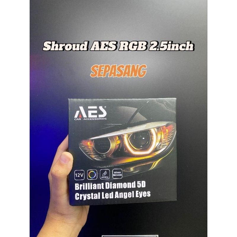 Shroud 3inch | Briliant Diamond 5D | AES RGB {SEPASANG}