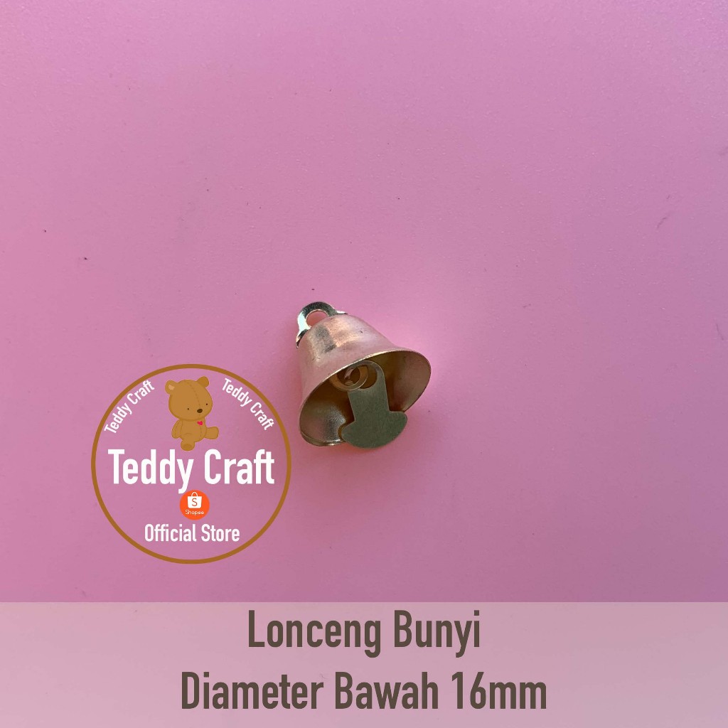 

Lonceng Bunyi Mini - Diameter 16mm - Hiasan Lonceng Mini - Lonceng Natal - Lonceng Pita - Bell Boneka -Teddy Craft