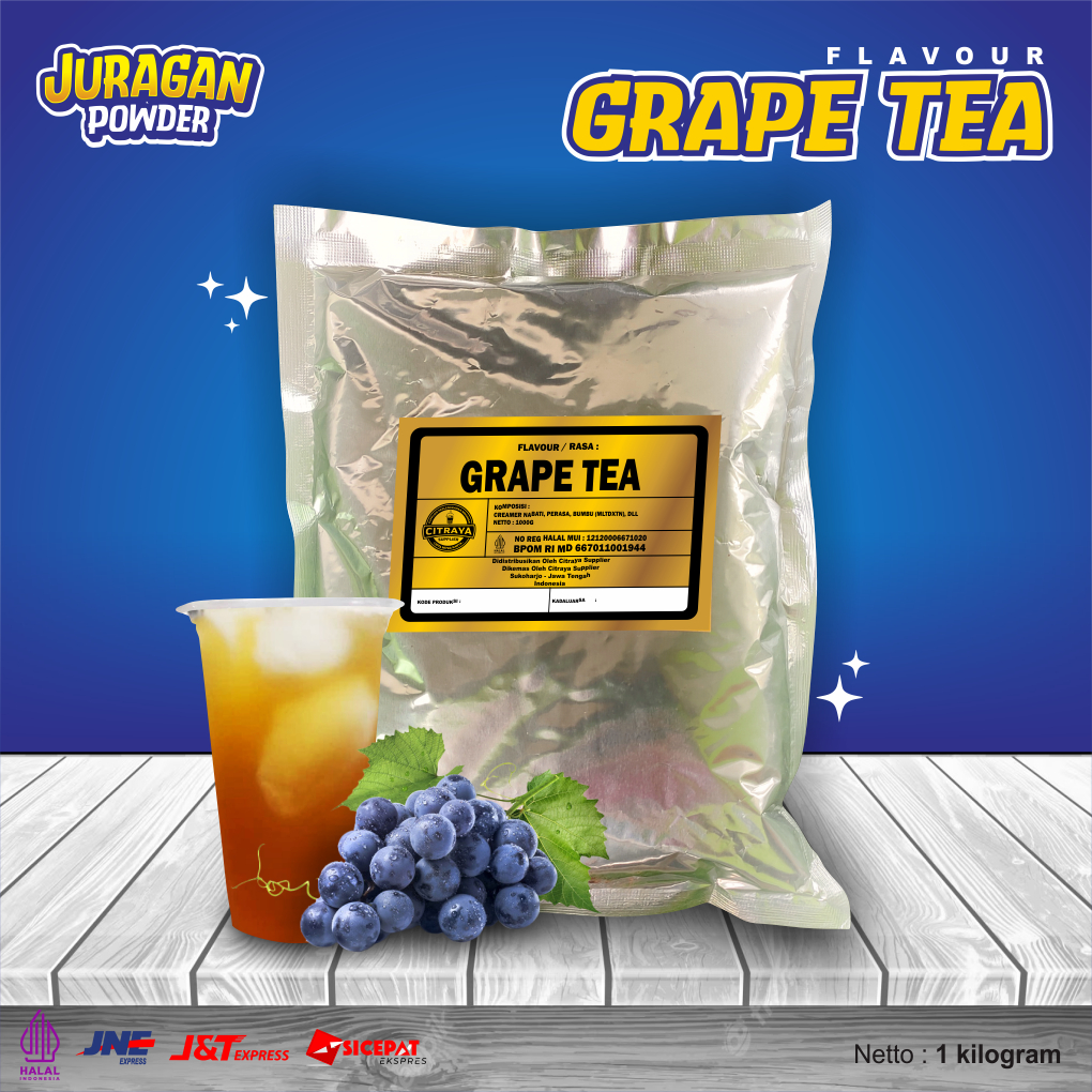 

BUBUK MINUMAN RASA GRAPE TEA / SERBUK MINUMAN GRAPE TEA / BUBUK MINUMAN INSTAN GRAPE TEA / SERBUK MINUMAN INSTAN GRAPE TEA / BUBUK INSTAN GRAPE TEA / SERBUK INSTAN GRAPE TEA / BUBUK MINUMAN KEKINIAN GRAPE TEA / BUBUK MINUMAN GRAPE TEA