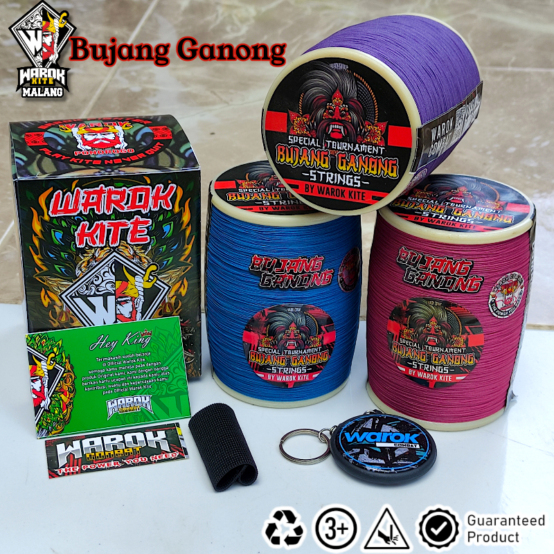 Gelasan Uluran Warok BUJANG GANONG Size 0,25 6000 Yard (Rajanya Uluran)