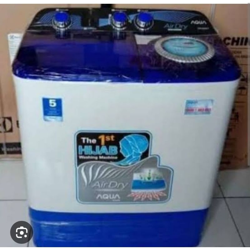 Mesin Cuci 8KG AQUA 2 Tabung