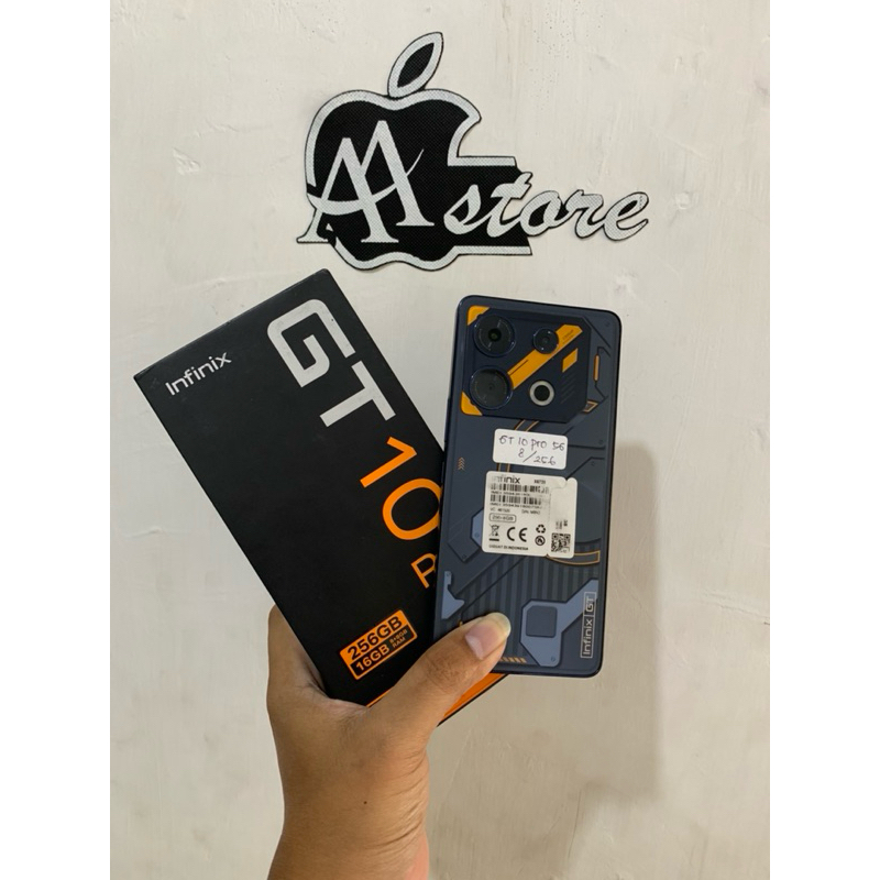 infinix Gt 10 pro 5G 8/256 gb bekas