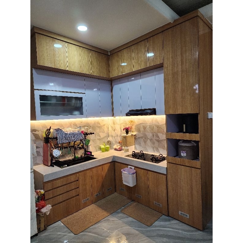 Kitchen Set minimalis Hpl Kabinet Dapur