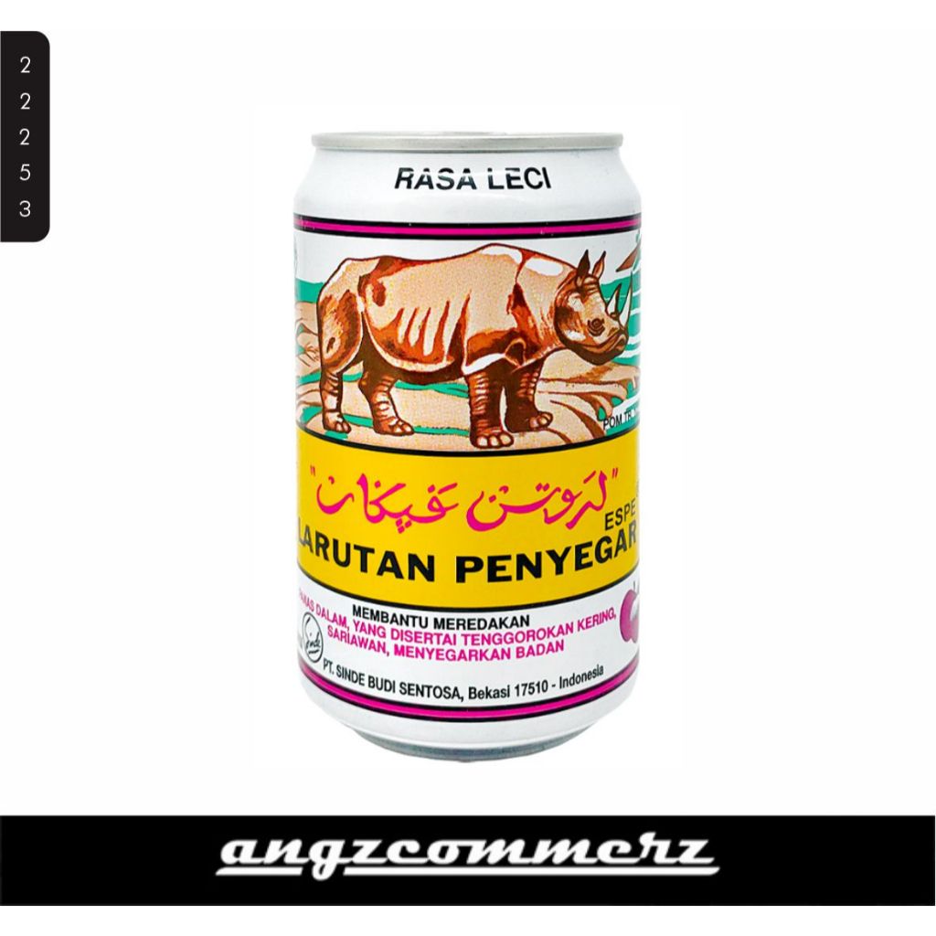 

LARUTAN Penyegar cap badak 320 ml