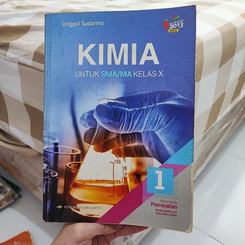 Buku Kimia 10 (Kelas 1 SMA) Erlangga