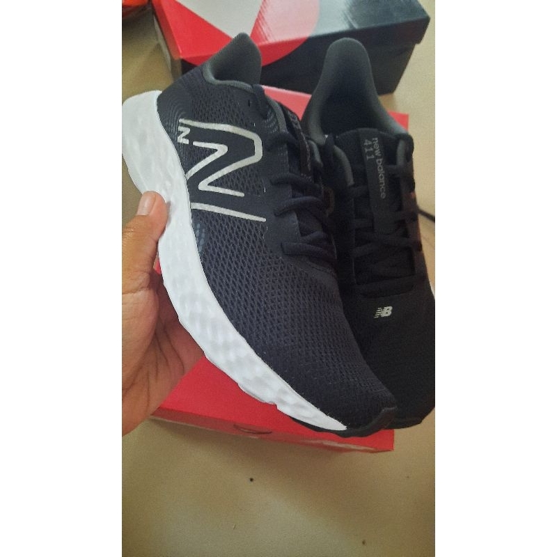 sepatu NB M411LB3 new balance hitam