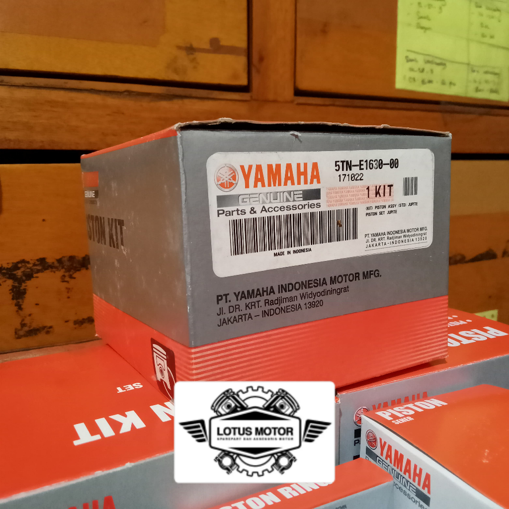PISTON KIT STD , 50 5TN (5TN-E1630-00-00) YAMAHA ORIGINAL