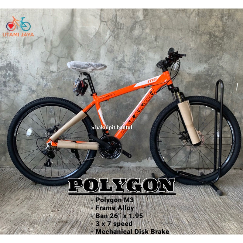 Sepeda Anak cowok dewasa Gunung MTb polygon Monarch 3 | Sepeda MTB ring 26 | Polygon monak 3 | Polyg