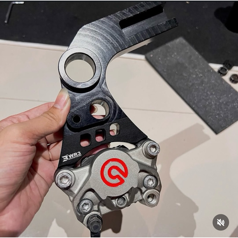 brembo 2p dan bracket zx6r