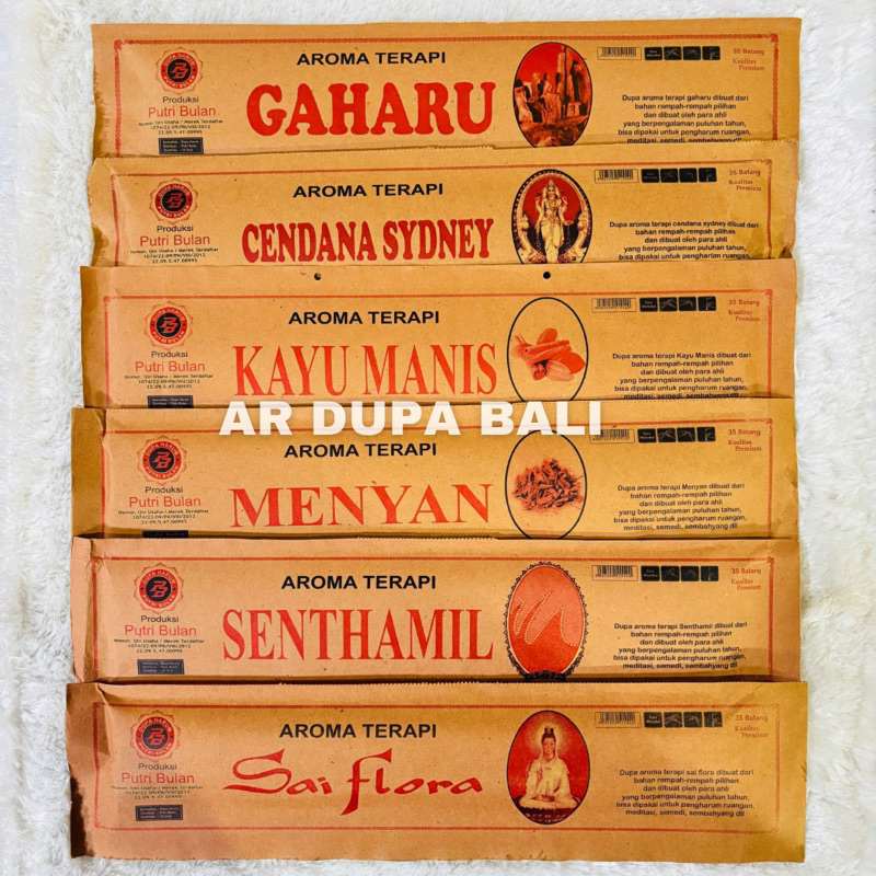 Dupa Renteng Putri Bulan Aromaterapi