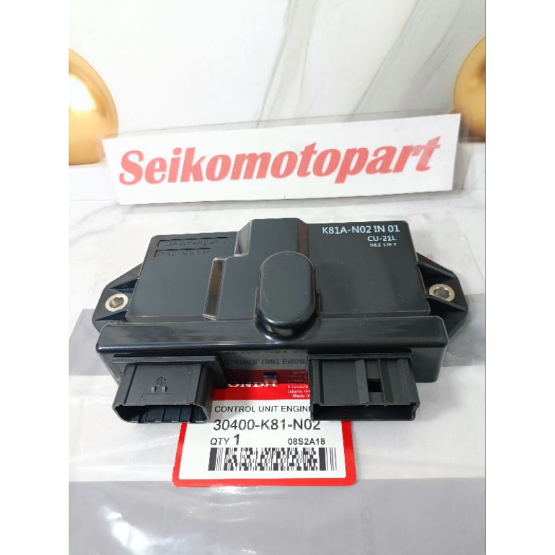 Ecu Ecm ACG Unit Pengapian (K81) Motor HONDA BEAT FI, POP, STREET, SCOOPY ESP Kode 30400-K81