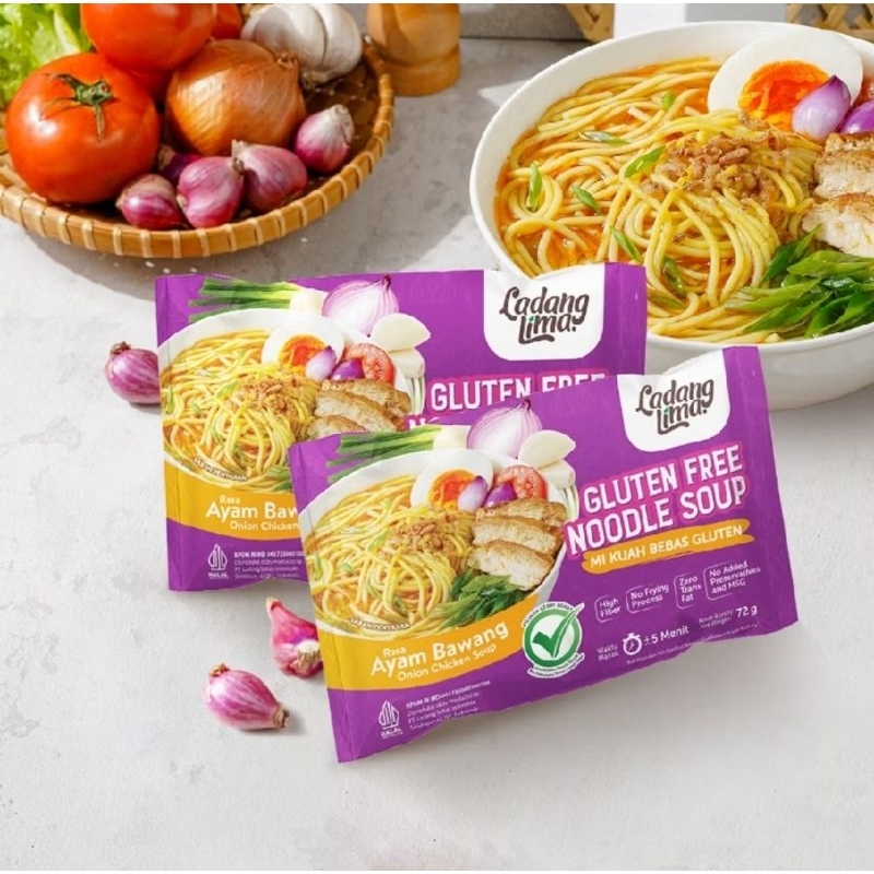 

Mie Kuah Rasa Ayam Bawang Gluten Free Ladang Lima
