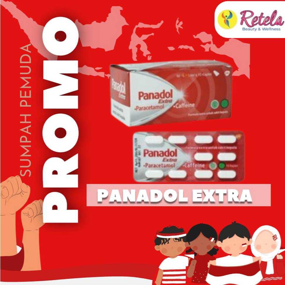 

Panadol Extra 1 Strip Isi 10 Tablet