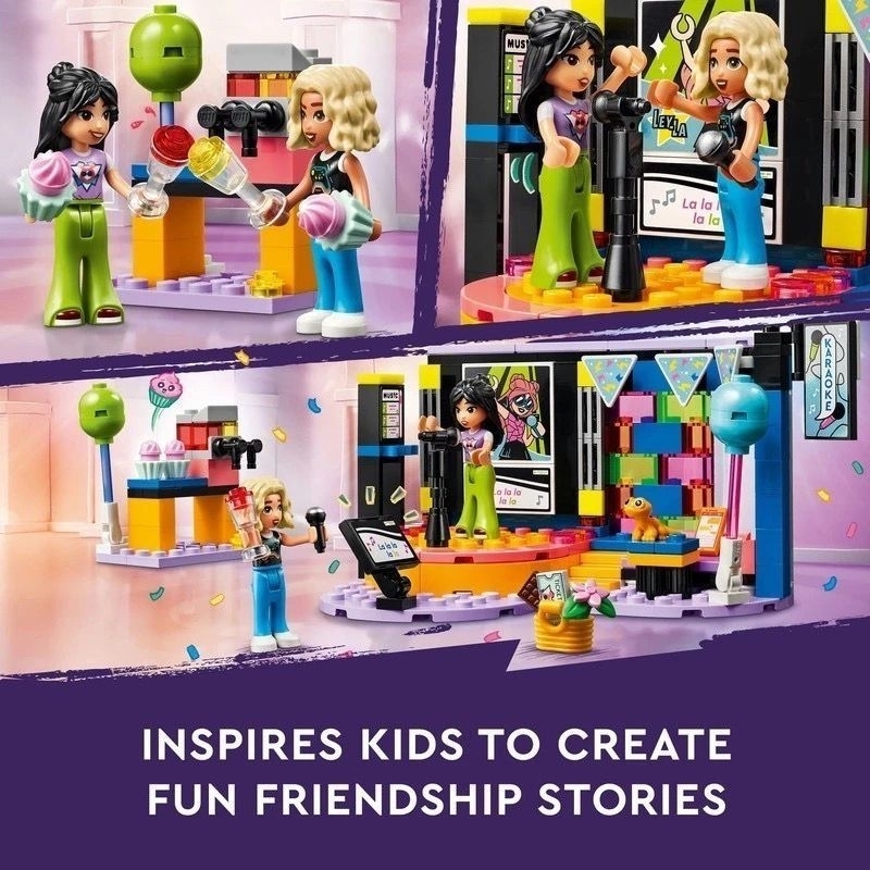 ￼LEGO Friends 42610 Karaoke Music Party Set (196 Pieces) - Mainan Anak