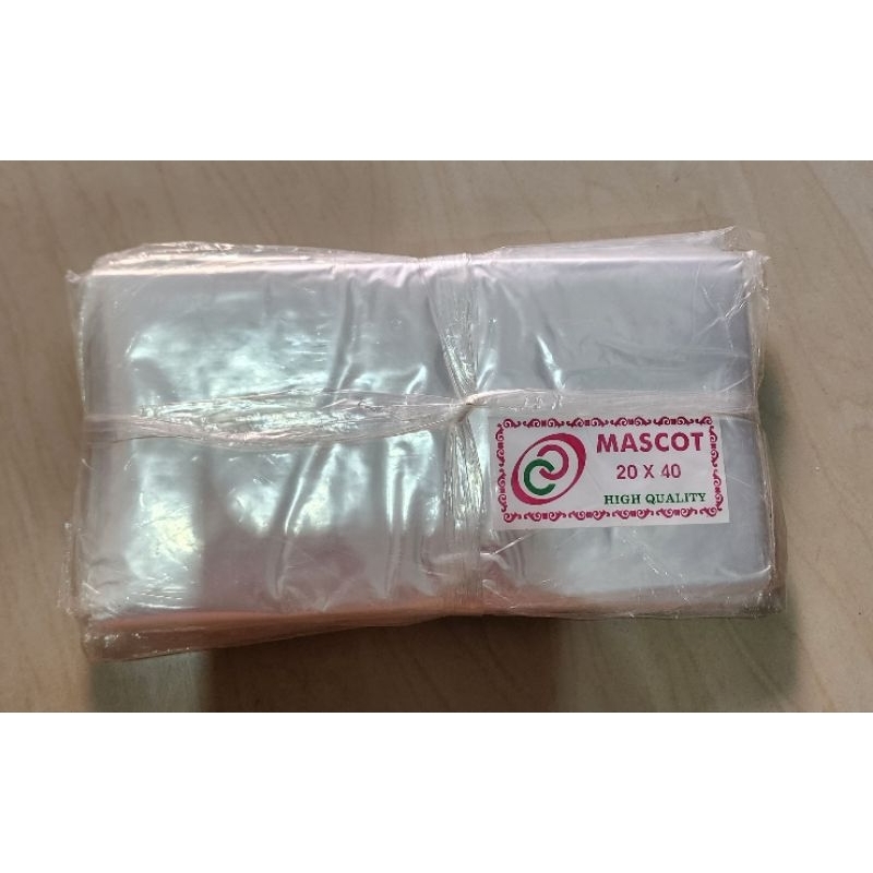 PP Tipis 01 uk 20 x 40 per 5 pak Kantong Plastik Tahu