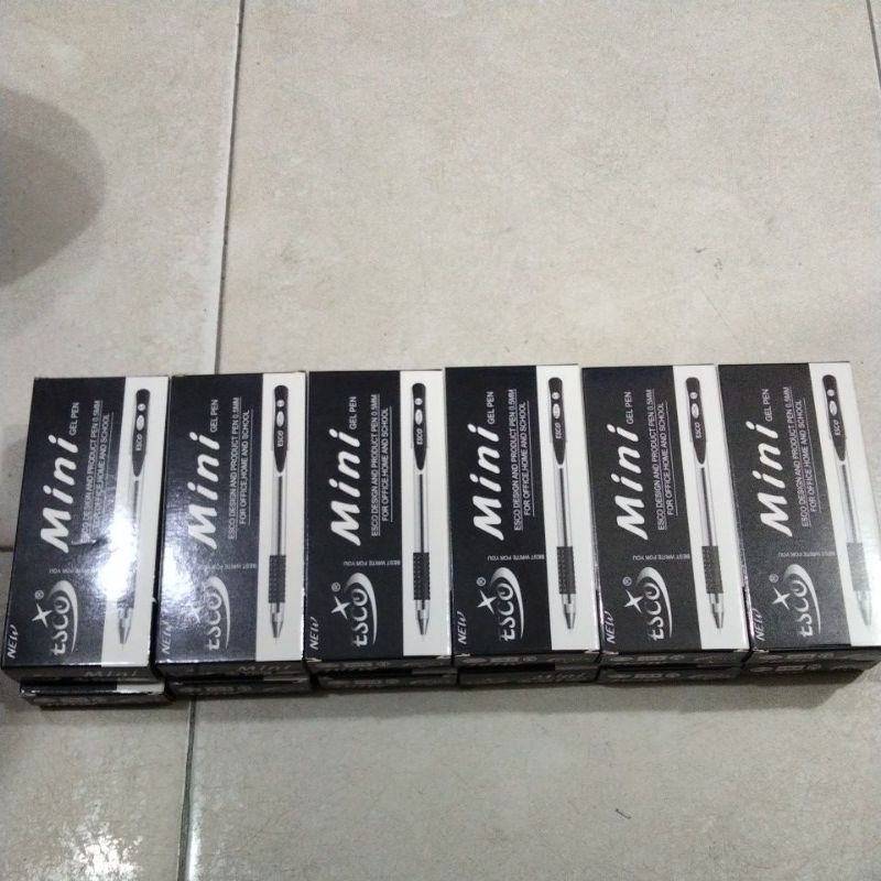 

(12 kotak) Pena esco mini 0.5