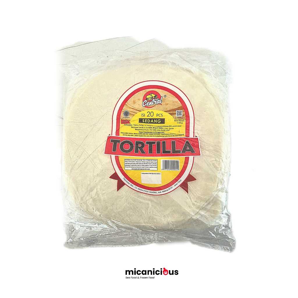 

CENTRAL TORTILLA KEBAB / KULIT KEBAB SEDANG 22CM ISI 20 LEMBAR