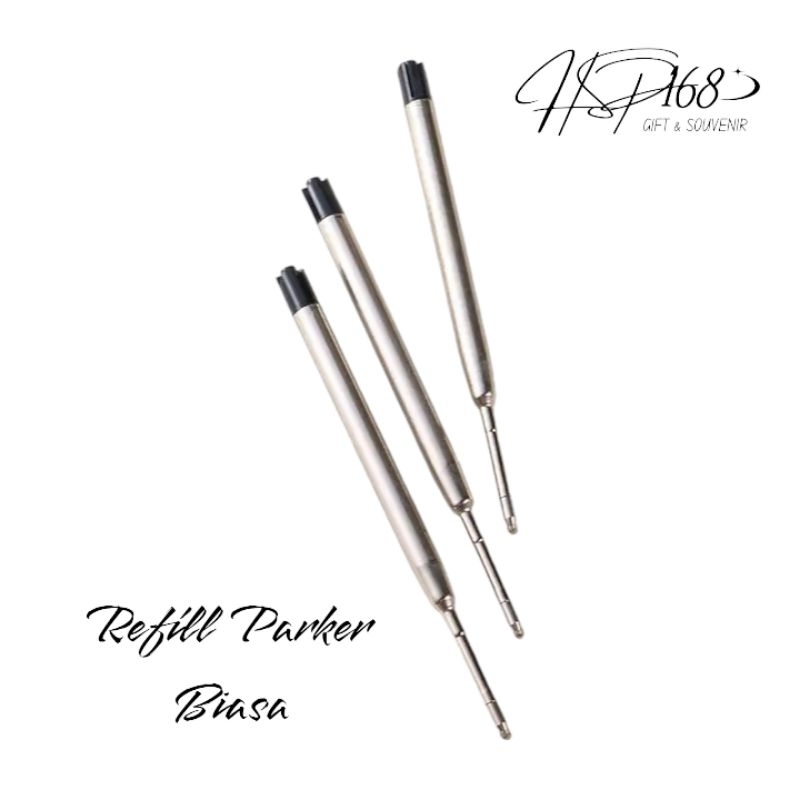 

Isi Ulang {Refill Parker Biasa} Pulpen Cetek Putar | Pena Promosi model Parker | Tinta Hitam
