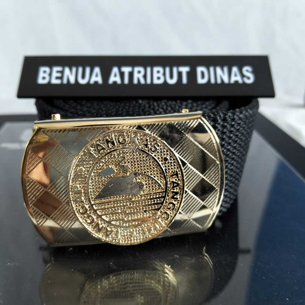 SABUK SET GESPER TANGKAS TANGGUH BPBD MOTIF