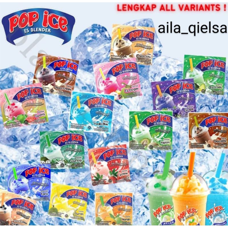 

pop ice 1 renteng isi 10 sachet