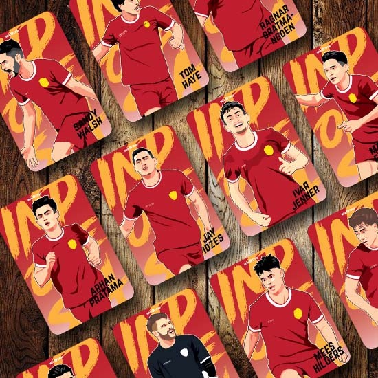 Photocard Pemain Bola Timnas Indonesia