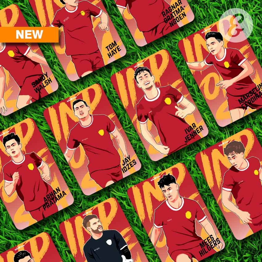 Photocard Pemain Bola - Timnas Indonesia