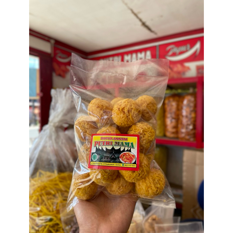 

SARANG BALAM / GOLONG GOLONG (200gr) - ubi katam / keripik sanjai khas minang / oleh oleh khas padang