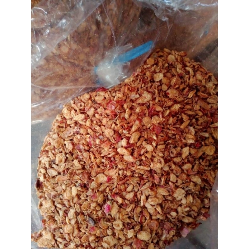 

Termurah Bawang goreng Siap saji 1kgGradeD bawang goreng brebes